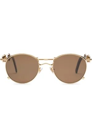 Jean Paul Gaultier Sonnenbrille mit rundem Gestell