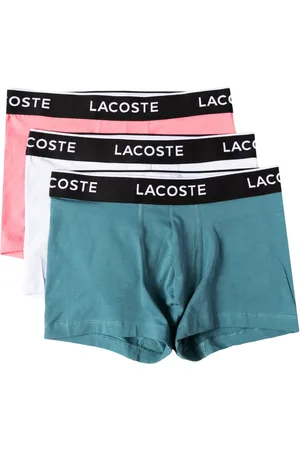 Lacoste Dreiteiliges Boxershort-Set mit Logo-Bund