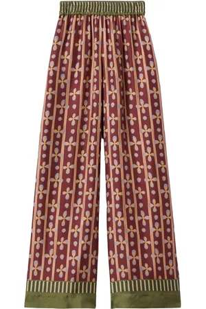 La DoubleJ Palazzohose mit grafischem Print