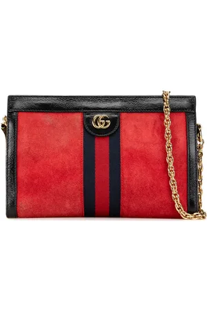 Gucci 2016-heute kleine Ophidia Chain Umhängetasche aus Wildleder