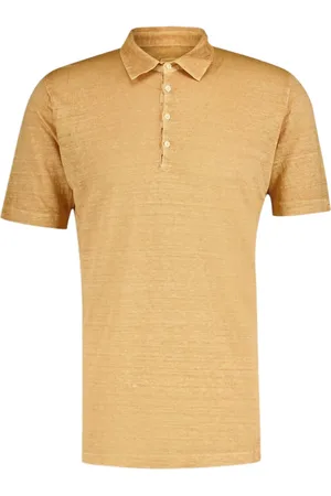 120% Lino Poloshirt aus Leinen