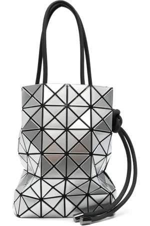 Issey Miyake Beuteltasche mit geometrischem Muster