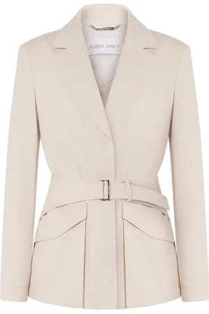 Alberta Ferretti Sakko mit Gürtel