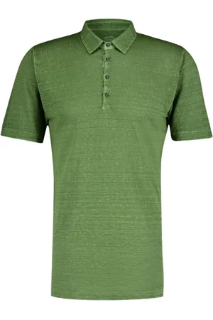 120% Lino Poloshirt aus Leinen