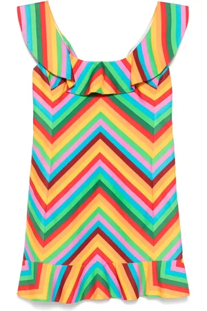 VALENTINO GARAVANI Minikleid mit Zickzackmuster