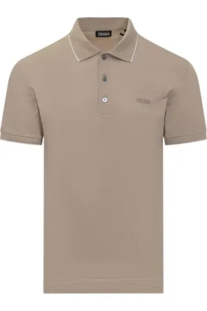 Ermenegildo Zegna Poloshirt mit Logo-Stickerei