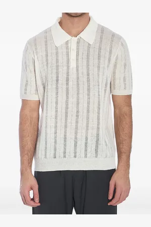 Roberto Collina Poloshirt aus Pointelle-Strick