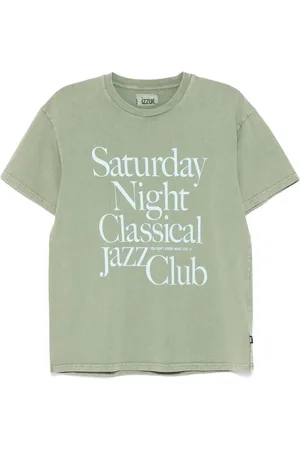 Izzue T-Shirt mit Slogan-Print