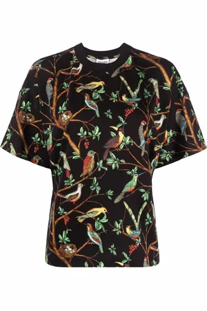Kenzo T-Shirt mit "Flock of Birds"-Print
