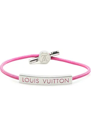 LOUIS VUITTON 2021 LV Space Armband aus Edelstahl und Nylon