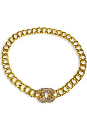 CHANEL 1995 Kettengürtel mit CC-Anhänger