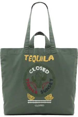 Closed Tote Bag mit Stickerei