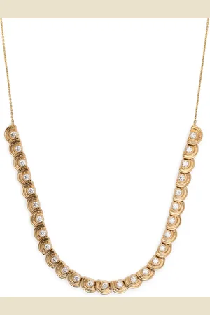 Dana Rebecca Designs 14kt Gelbgoldhalskette mit Diamanten