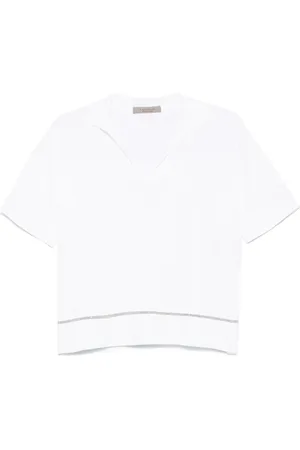 D.EXTERIOR Top mit Monili-Detail