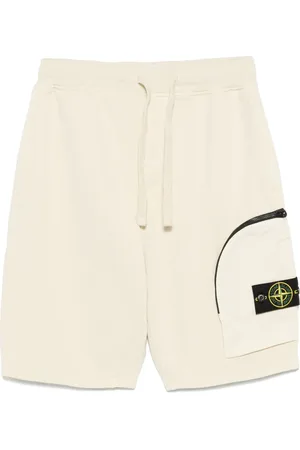 Stone Island Joggingshorts aus Fleece