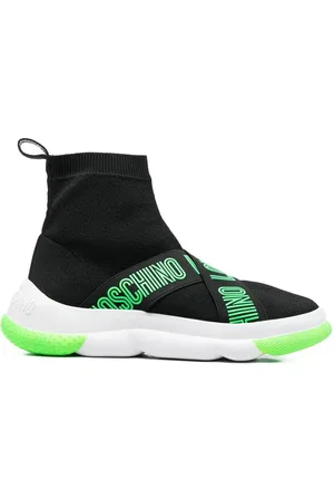 Moschino High-Top-Sneakers mit Logo