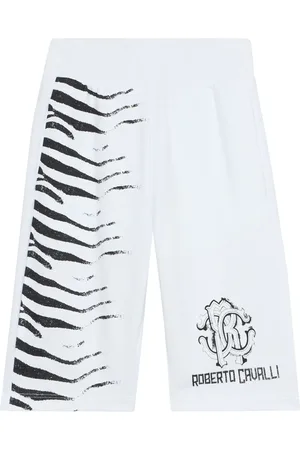 Roberto Cavalli Shorts mit Logo-Print