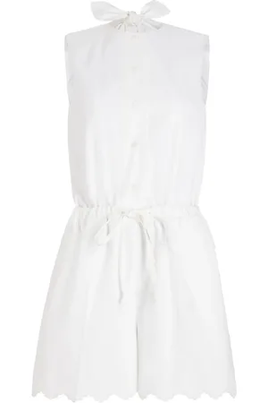 Patou Rückenfreier Popeline-Playsuit