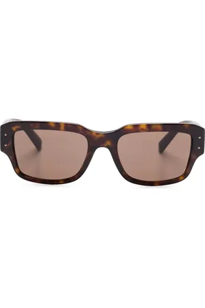 Dolce & Gabbana Sonnenbrille mit Logo-Schild