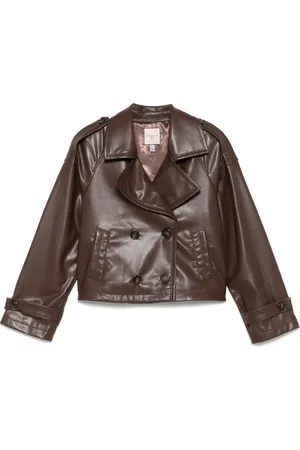 Urban Code Jacke aus Faux-Leder