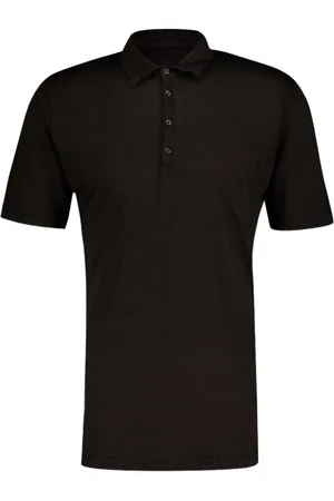 120% Lino Poloshirt aus Leinen