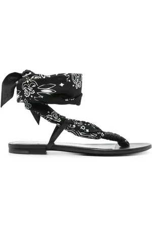Saint Laurent Dallas Bandana Sandalen