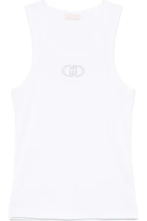 Liu Jo Tanktop mit Logo-Stickerei