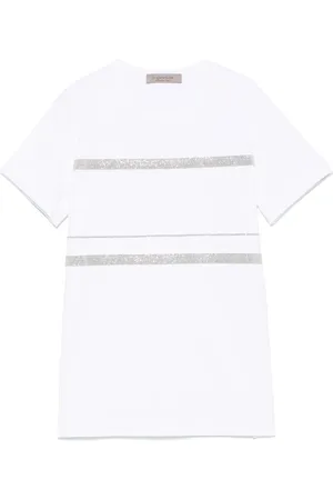 D.EXTERIOR T-Shirt mit Monili-Detail