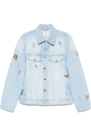 Casablanca Bestickte Jeansjacke