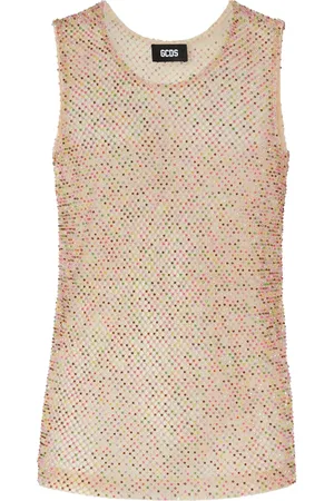 GCDS Tanktop aus Tüll