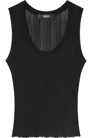 VERSACE Geripptes Tanktop