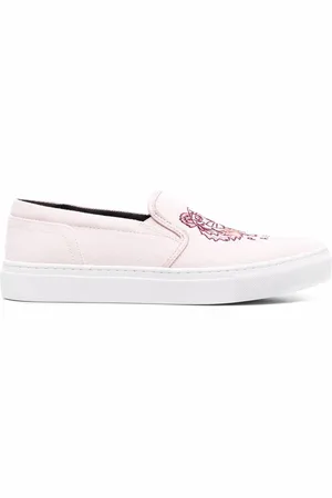 Kenzo Slip-On-Sneakers mit Tigerstickerei