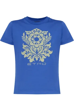 Etro T-Shirt mit Blumen-Print