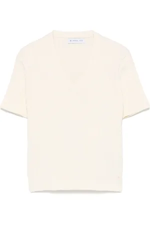 Manuel Ritz T-Shirt mit Zopfmuster
