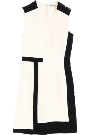 Balenciaga 2010 zweifarbiges Kleid