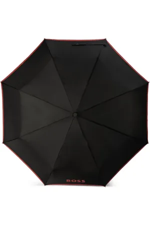 HUGO BOSS Regenschirm mit Logo-Print