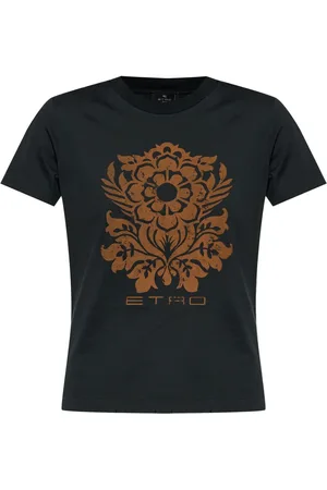 Etro T-Shirt mit Blumen-Print