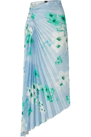Pinko Midirock mit Blumen-Print