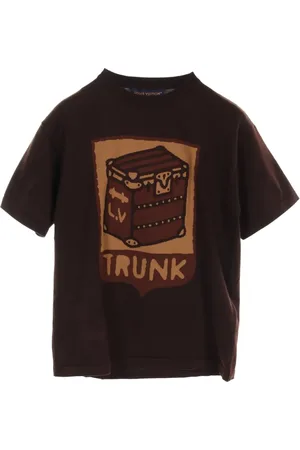 LOUIS VUITTON 2010s T-Shirt mit Intarsienmuster