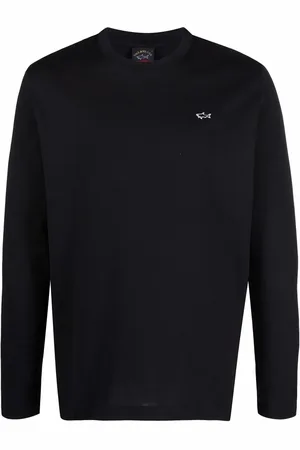 Paul & Shark Langarmshirt mit Logo-Stickerei