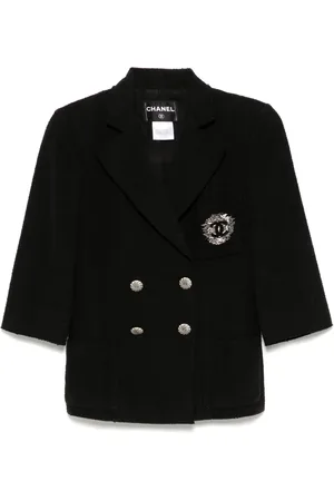 CHANEL 2010-2020s doppelreihige Jacke