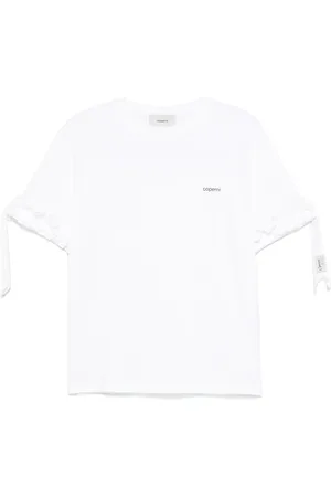 COPERNI T-Shirt mit Rüschenbesatz