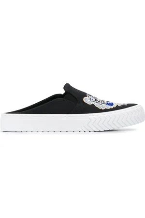 Kenzo Bestickte Slip-On-Sneakers