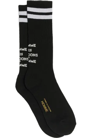 Comme des Garçons Socken mit Intarsien-Logo