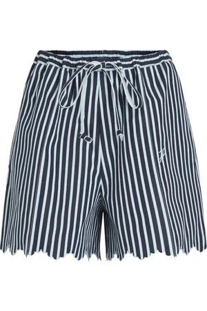 Patou Gestreifte Shorts mit Kordelzug