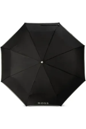 HUGO BOSS Regenschirm mit Logo-Print
