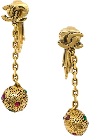 CHANEL 1990-2000s Ohrclips