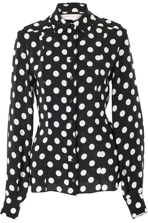 Carolina Herrera Hemd mit Polka Dots