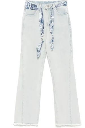 Musium Div. Jeans mit Schaldetail