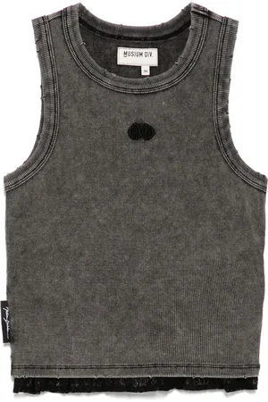 Musium Div. Geripptes Tanktop
